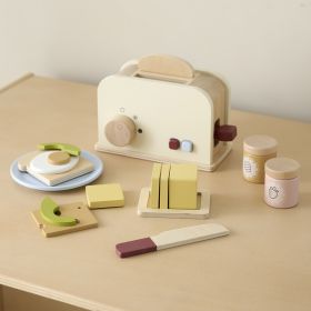 Toaster aus Holz «Noisette» | 13-teilig