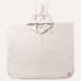 Badeponcho Hase «Lapi» | 1 - 4 Jahre | 52 x 63 cm | Beige