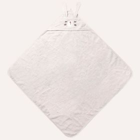 Baby Kapuzenhandtuch Hase «Lapi» | 75 x 75 cm | Beige