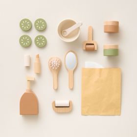 Spa Set aus Holz «Kit de détente d'Amélie»