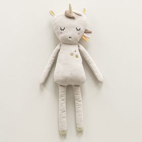 Einhorn Kuscheltier «Lara» | Beige und Rosa | 50 cm