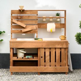 Outdoor Matschküche aus Holz «Provence»