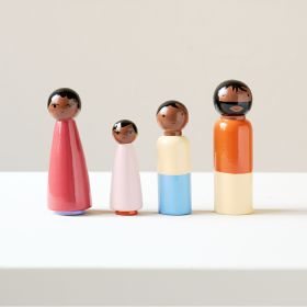 PUPPEN FÜR PUPPENHAUS | «Ma Petite Famille Plumeria»