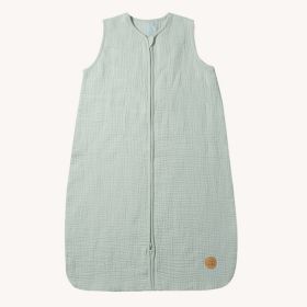SOMMERSCHLAFSACK FÜR BABYS AUS MUSSELIN | GRÜN | 70 CM | 3-6 MONATE