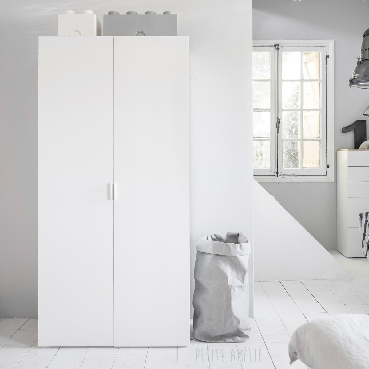 Kleiderschrank «Junior» | weiss