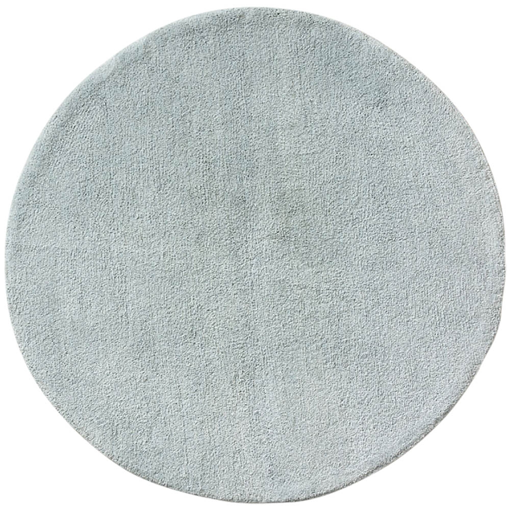 Waschbarer Teppich für das Kinderzimmer «CERCLE» Ø120 | Blau
