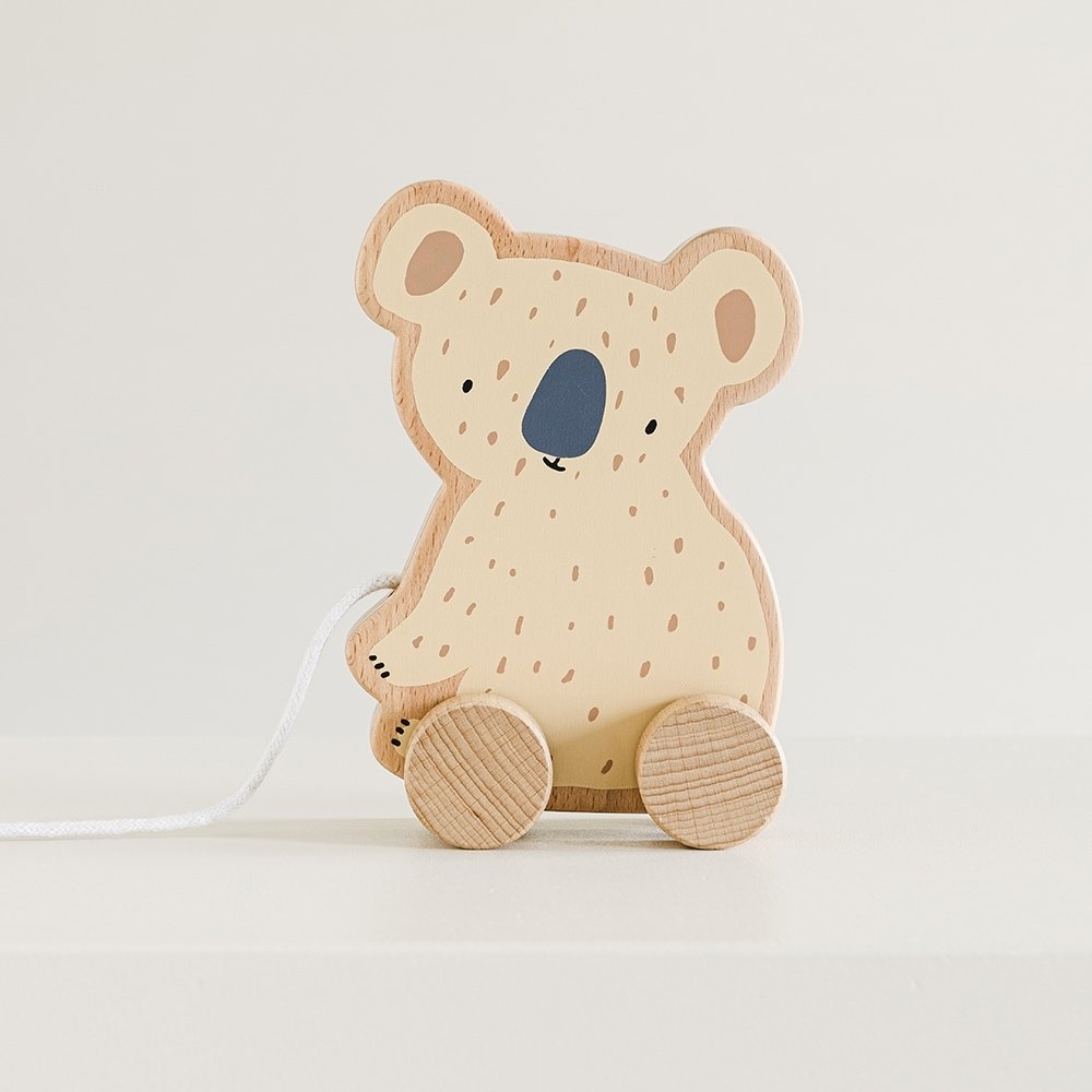 Nachziehspielzeug aus Holz | Koala