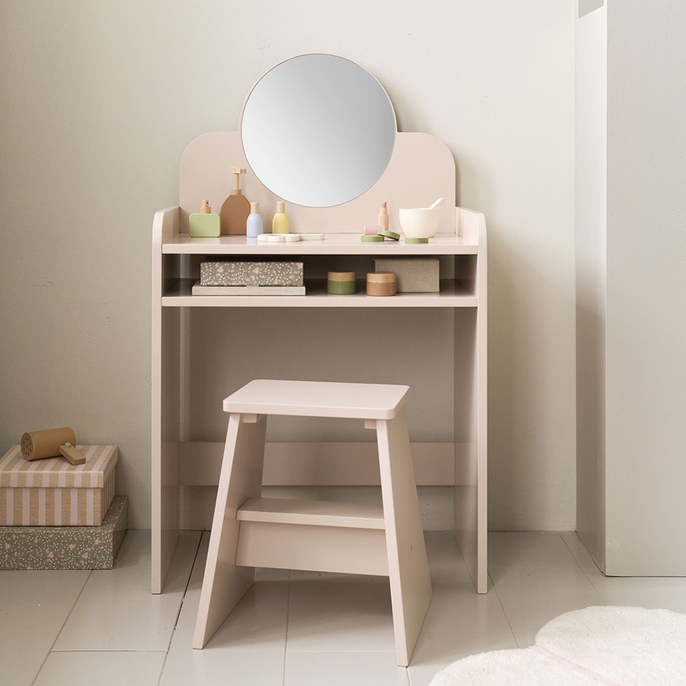 Holz-Make-up-Spielzeug Für Mädchen – 15-teiliges Schönheitssalon-Set In Kosmetiktasche Holz-Make-up-Spielzeug Für Mädchen – 15-teiliges Schönheitssalon-Set In Kosmetiktasche