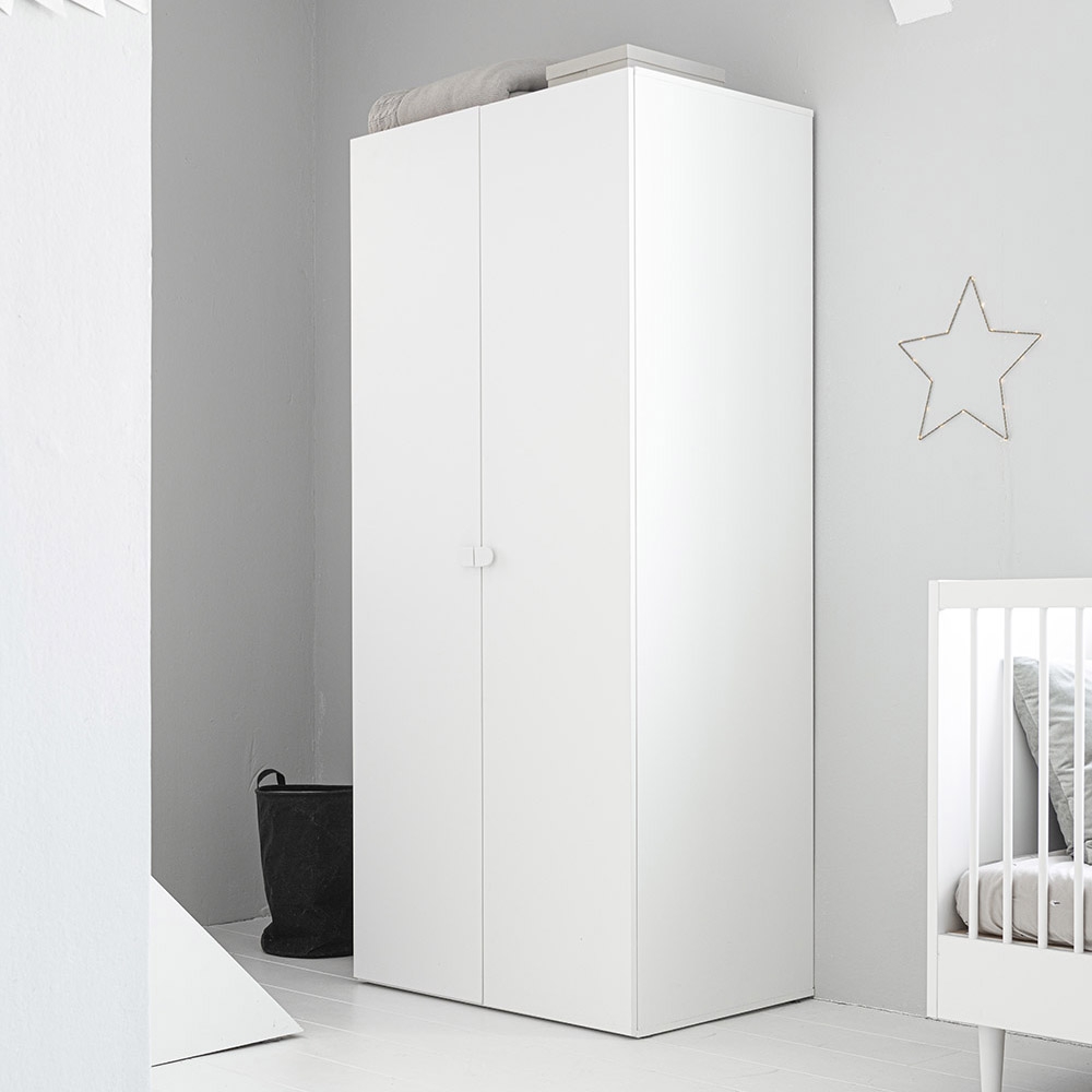 Kleiderschrank «Étoile», weiss