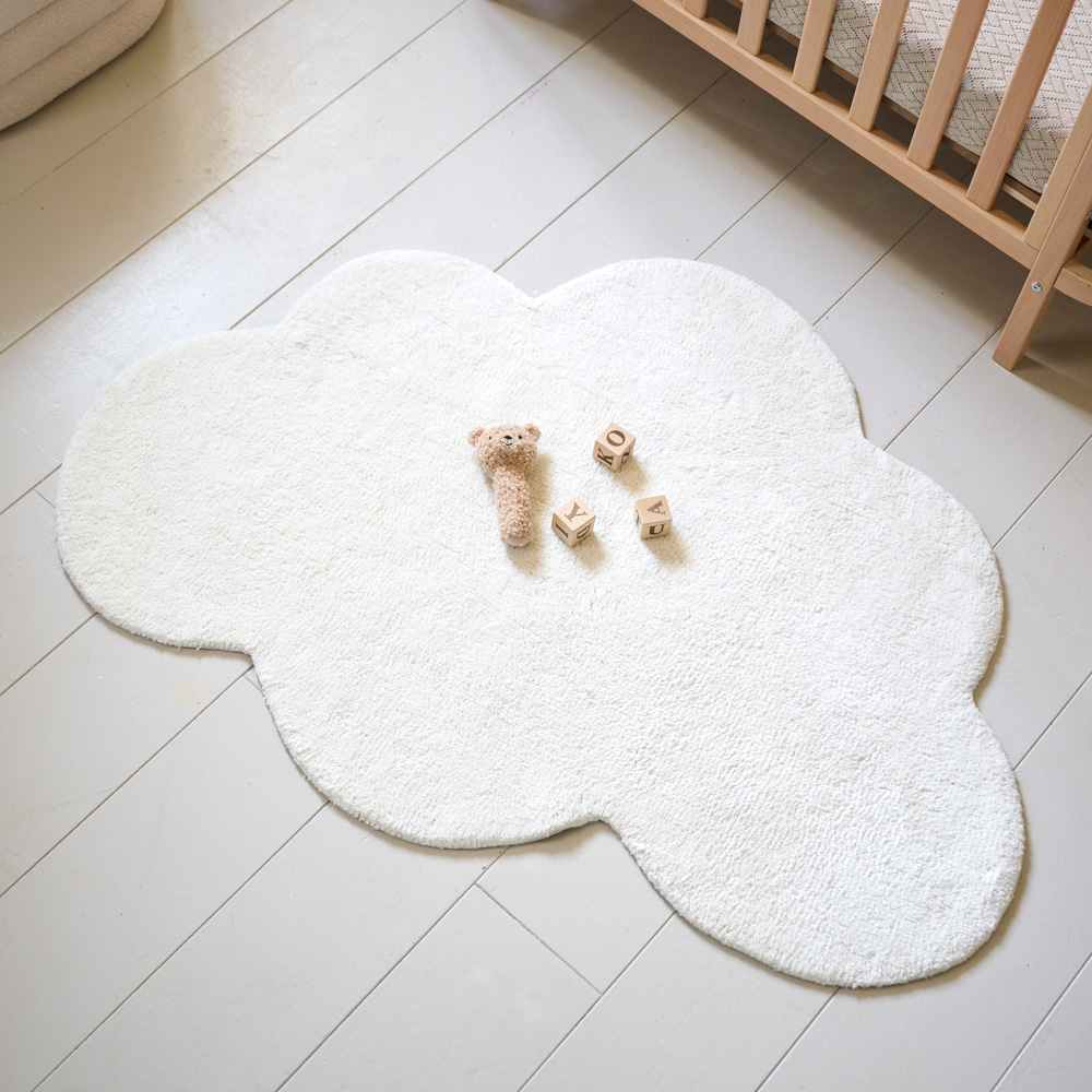 Pielsa Luna Kinderdecke 80x110 Cm Aus Baumwolle & Acryl – Kuschelige Babydecke Naturfarben