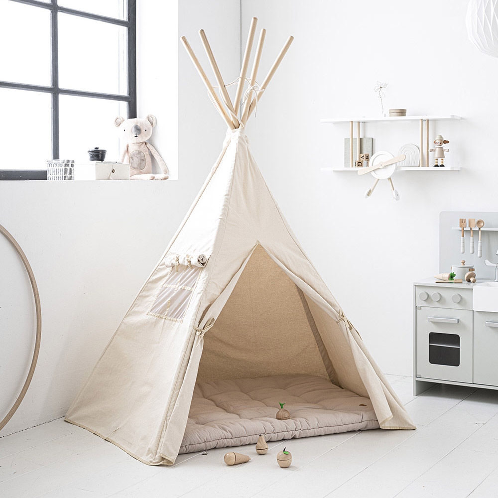 Tipi Zelt WIGWAM | 160 cm HOCH | BEIGE